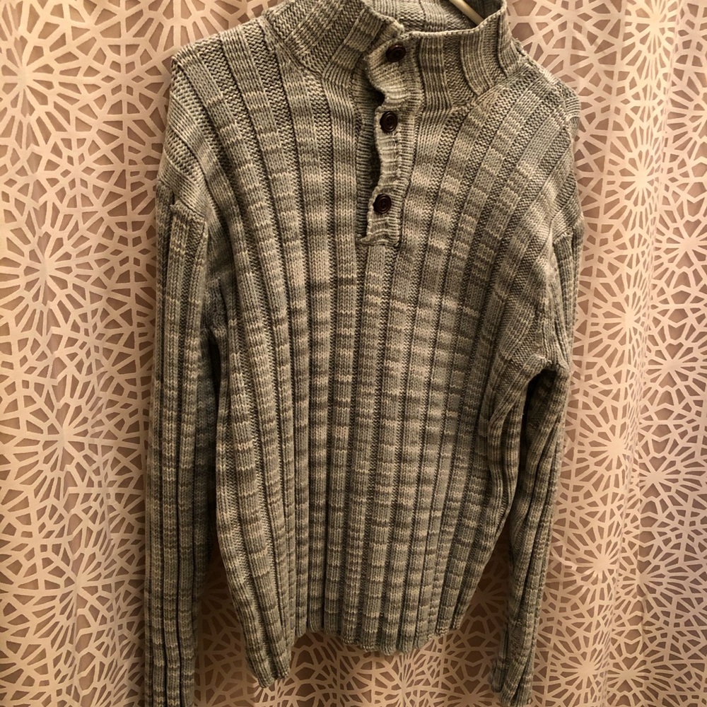 Men’s Gap Long Sleeve High Quality Grey Sweater - Picture 3 of 6